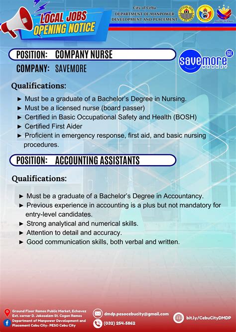 dmdp cebu|Department of Manpower Development and Placement.